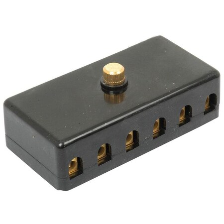 RAParts S.5069 Fuse Box, 6 Compartment Screw Terminals - Fits Ford/New Holland